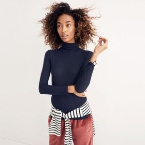 Madewell Navy Turtleneck